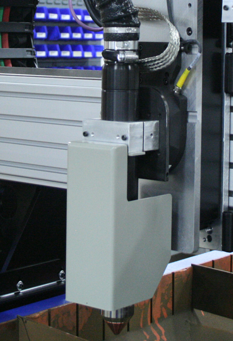 A close-up image of the MetalMaster 3.0's Plasma Magnetic Glare Shield.