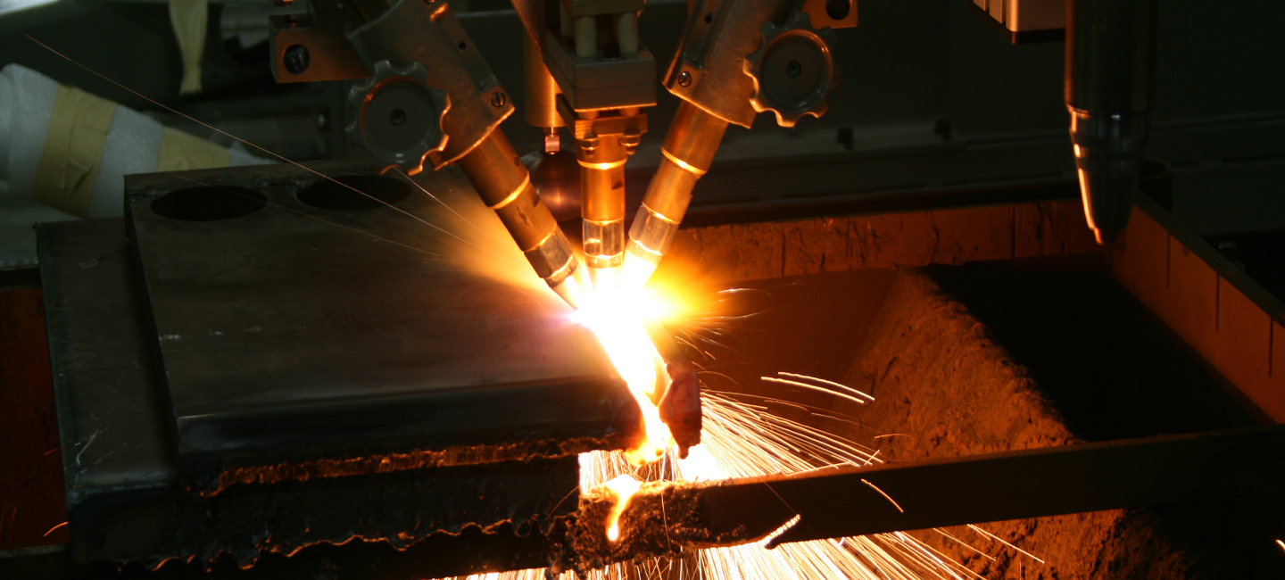 Three Position Oxyfuel Bevel Unit